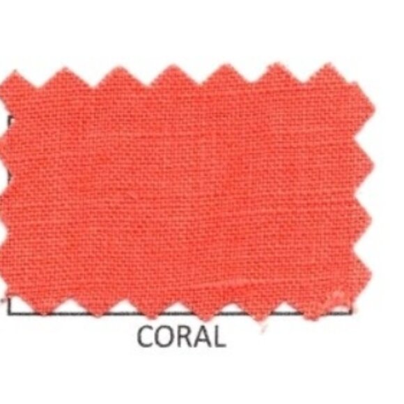 Match Point USA 100% Linen Ruffle Bottom Top - Picture 10 of 13